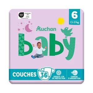 Producto Alcampo Baby Pañales Talla 6 (13-27 Kg) 36 Uds.