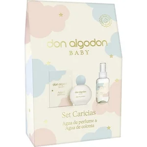 Baby Set Caricias con Agua de Perfume y Agua de Colonia DON Algodon