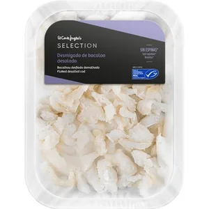Bacalao Desmigado Desalado sin Espinas MSC el Corte Ingles Selection 225 G