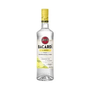 Bacardi Ron Blanco con un Toque de Lima, Limón y Pomelo Botella de 70 Cl. 700 ML