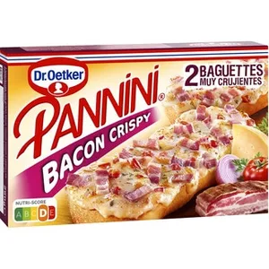Bacon Crispy 2 Baguettes  Dr.oetker Pannini 250 G