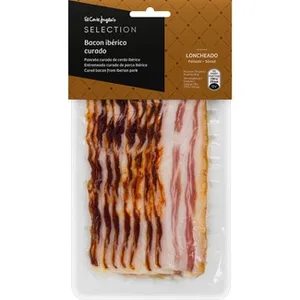 Bacon Ibérico Curado en Lonchas el Corte Ingles Selection