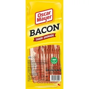 Bacon Sabor Ahumado en Lonchas sin Gluten sin Lactosa Oscar Mayer