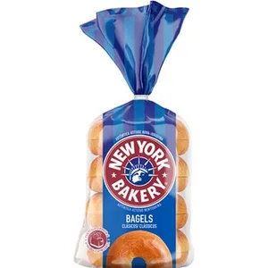 Bagels Clásicos 4 Unidades  NEW York Bakery 300 G