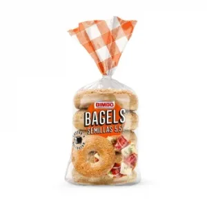 Bagels Semillas New York Bakery Bimbo 4 Ud.