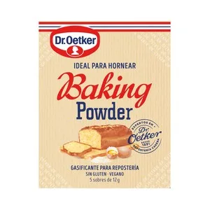 Dr. Oetker Baking Glasificante para Repostería 5 Sobres 60 G.