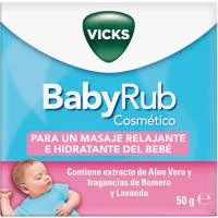 Bálsamo Calmante Babyrub Vicks, Tarro 50 G