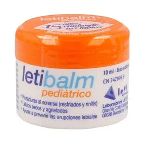 Letibalm Bálsamo Pediátrico Reparador Especial para las Pieles Más Sensibles Letibalm 10 Ml.
