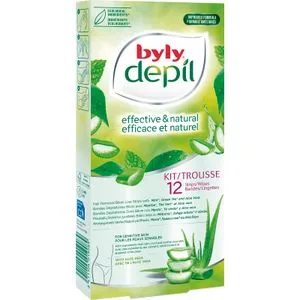 Bandas Depilatorias Ingles y Axilas 12 u