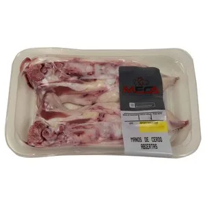 Bandeja con Manos Abiertas de Cerdo Meca 375 G