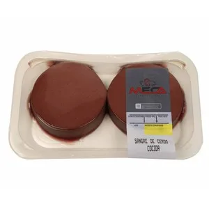 Bandeja con Medallones de Sangre Cocida de Cerdo Meca 300 G