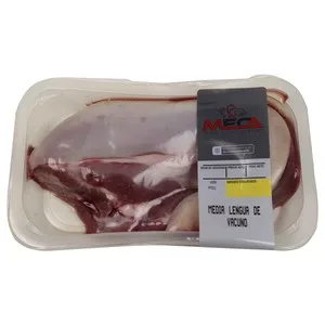 Bandeja con Media Lengua de Vacuno Meca 375 G