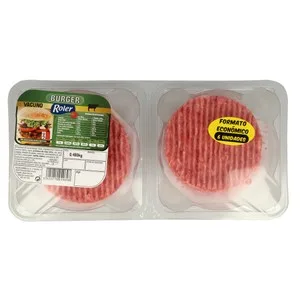 Bandeja de Burger Meat de Vacuno Roler 6 X 80 G. 480 G
