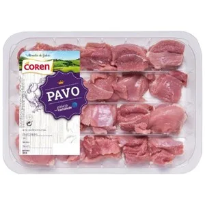 Coren Bandeja de Pavo Troceado en Tacos. 375 G