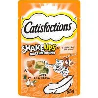 Snacks Barbacoa para Gato Catisfactions Shake Ups, Bolsa 55 G