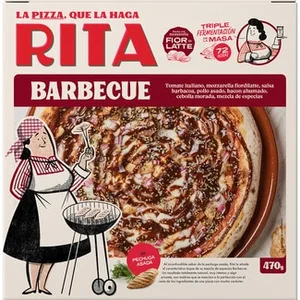 Barbacoa Pizza Barbacoa con Pechuga Asada  Rita 470 G