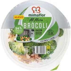 Barqueta Micro Brocoli, Bacon y Queso 230 Gr