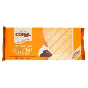 Coral Barquillos de Chocolate y Nata 200 G.