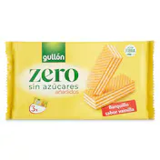 Barquillos de Vainilla sin Azúcares Gullón 180 G