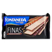 Barquillos Finos de Chocolate Negro Fontaneda 92 G