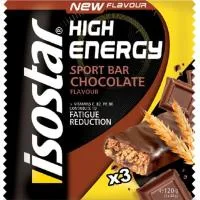 Barra High Energy Chocolate Isostar, sobre 120 G