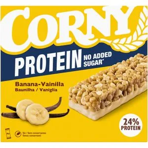 Barrita Cereales Protein Banana-vainilla 4 Unidad 100 Gr
