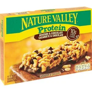 Barrita Cereales Protein Cacahuete y Chocolate 160 Gr