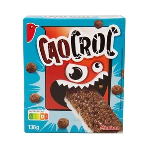 Producto Alcampo Barrita de Cereales y Chocolate con Leche 6 Uds. X 21 G.