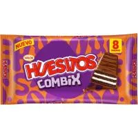 Barrita de Chocolate Combix Leche Huesitos, Pack 8x20 G