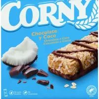 Barrita de Chocolate y Coco Corny, Caja 150 G