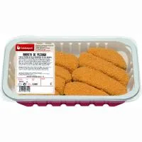 Barrita de Pechuga Empanada Calatayud, Bandeja 380 G
