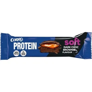 Barrita de Proteínas Soft Sabor Brownie de Chocolate Negro  Corny 45 G