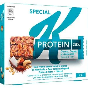 Barrita Proteina 23% con Frutos Secos 4 u