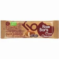 Barrita Raw de Cacao-almendra Delicatalia, 1 Ud. 30 G