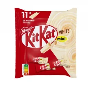 Barritas Crujientes Bañadas en Chocolate Blanco Nestlé Kit Kat White 146,3 G.
