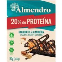 Barritas de Cacahuete Almendro, Pack 3x30 G