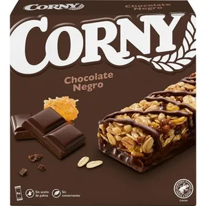 Barritas de Cereales con Chocolate Negro sin Aceite de Palma 6 Unidades Corny 138 G