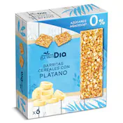 Barritas de Cereales con Plátano sin Azúcares Añadidos Gran Dia 150 G