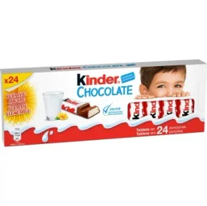 Barritas de Chocolate con Leche Kinder sin Gluten 24 Ud.