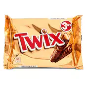Barritas de Chocolate y Galleta Rellena de Caramelo Twix Bolsa 150 G