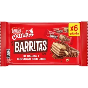 Chocolate Blanco con Relleno de Galleta Filipinos Nestlé Extrafino 84 G