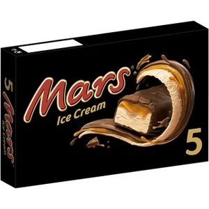 Barritas de Helado Rellenas con Crema y Suave Caramelo Mars