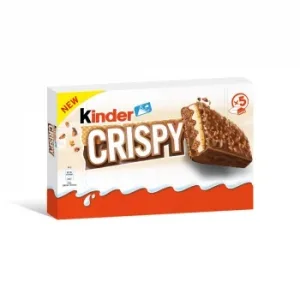 Barritas Kinder Crispy Pack de 5 Unidades de 34 G.