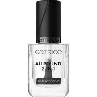 Base Top Coat 2en1 para Uñas Allround Catrice, 1 Ud