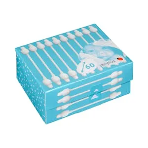 Bastoncillos Algodón para Bebés Deliplus 60 UD