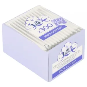 Bastoncillos de Algodón Soft Carrefour 300 Ud.