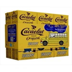 Batido de Cacao Cacaolat sin Gluten Pack de 6 Briks de 200 Ml.