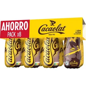 Batido de Cacao sin Gluten Pack 8 Cacaolat