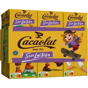 Batido de Cacao sin Lactosa y sin Gluten Pack 6 Cacaolat