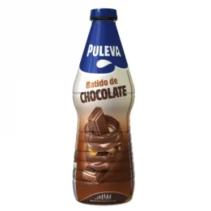 Batido de Chocolate 40% Menos Azúcar Puleva sin Gluten Botella 1 L.